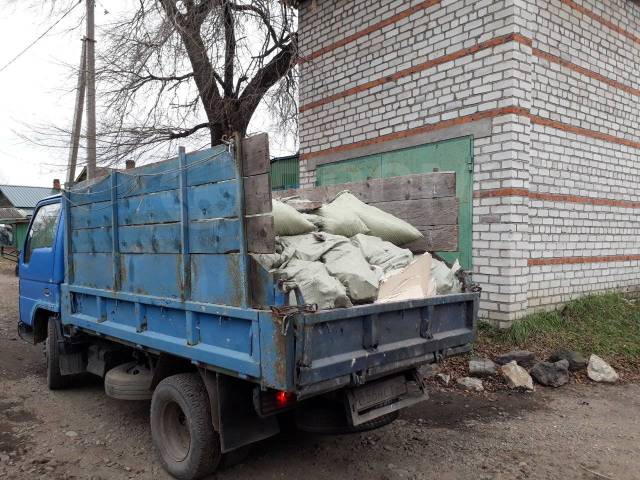 Вывоз мусора грузовым фургоном 3 тонны с утилизацией отходов в Великом Устюге в октябре