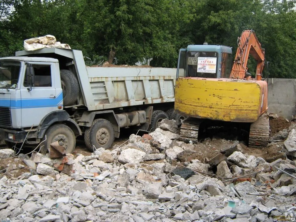 Вывоз бетонного боя и утилизация в Великом Устюге в октябре