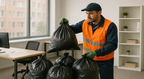 Уборка и вывоз мусора после мероприятий в Великом Устюге в октябре